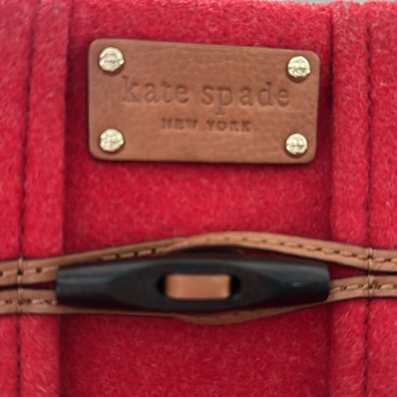 KATE SPADE FLANNEL TOGGLE BAG main image 2
